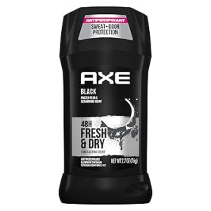 AXE Antiperspirant Stick for Men Black Pack of 4, 48 fragnance