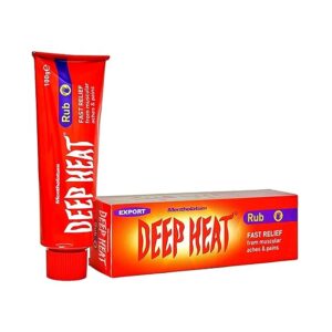 Deep Heat Rub Fast Relief From Muscular Aches & Pains Imported Cream 100 g