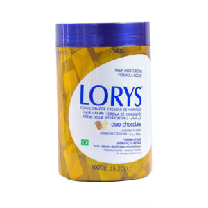 Lorys Keratin duo chocolate Hair Cream, For All Hair Types, 1000g