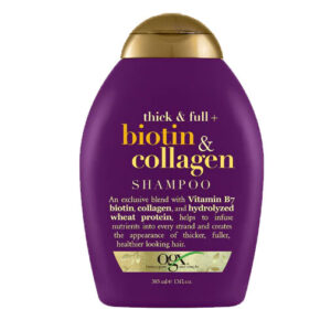 OGX Biotin & Collagen Thick & Full Shampoo – Sulfate-Free Volumizing Shampoo