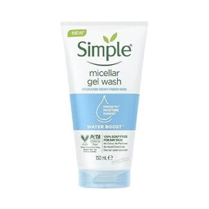 Simple Water Boost Micellar Gel Facial Wash
