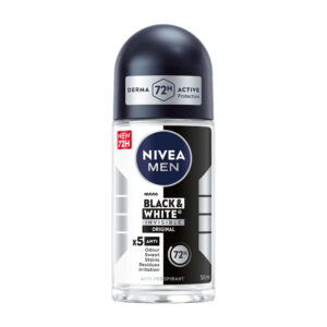 Nivea Men Black & White Invisible Original Deodorant Roll on 50m